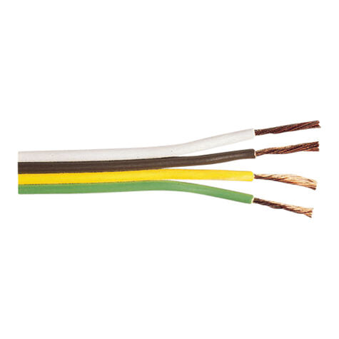 25' 16 GA 4-WAY TRAILER WIRE, 2522F