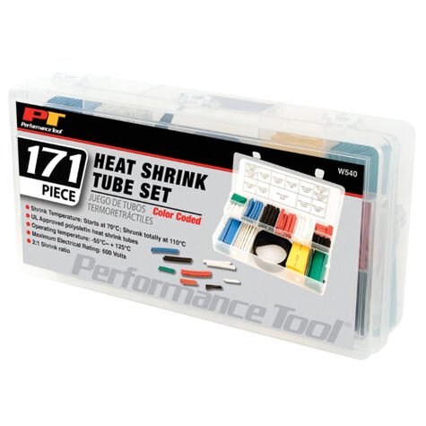 PERFORMANCE TOOL PERF TOOL HEAT SHRINK 171PC, W540